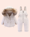 Baby kids Two Piece Warm Winter Set