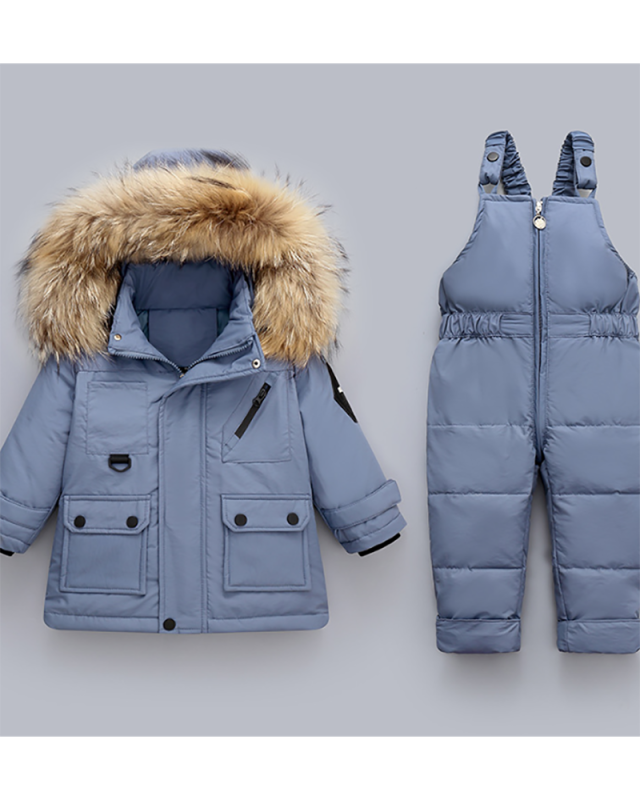 Boy's Baby kids Two Piece Warm Winter Set