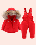 Baby kids Two Piece Warm Winter Set
