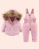 Baby kids Two Piece Warm Winter Set