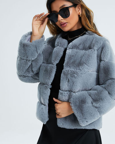 Fur Wholesale Women Winter Fashion Coat