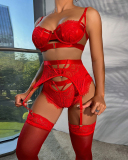 High Quality Women 3pcs Set Lingerie