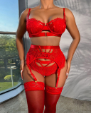 High Quality Women 3pcs Set Lingerie