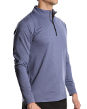 Running Men's Quickly Long Sleeve Mock Neck T-shirt S-2XL