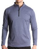 Running Men's Quickly Long Sleeve Mock Neck T-shirt S-2XL