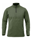 Running Men's Quickly Long Sleeve Mock Neck T-shirt S-2XL