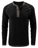 Men's Long Sleeve Colorblock Fall Hot Sale T-shirt S-2XL