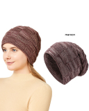 Winter Knit Cap Velvet Wholesale Unisex Beanie Hat