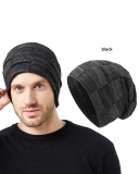 Winter Knit Cap Velvet Wholesale Unisex Beanie Hat