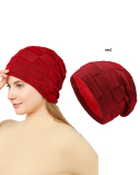 Winter Knit Cap Velvet Wholesale Unisex Beanie Hat