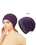 Winter Knit Cap Velvet Wholesale Unisex Beanie Hat