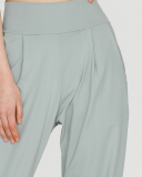 Women High Waist Quick Dry Running Sports Activewear Trousers Gray Green Red S-L