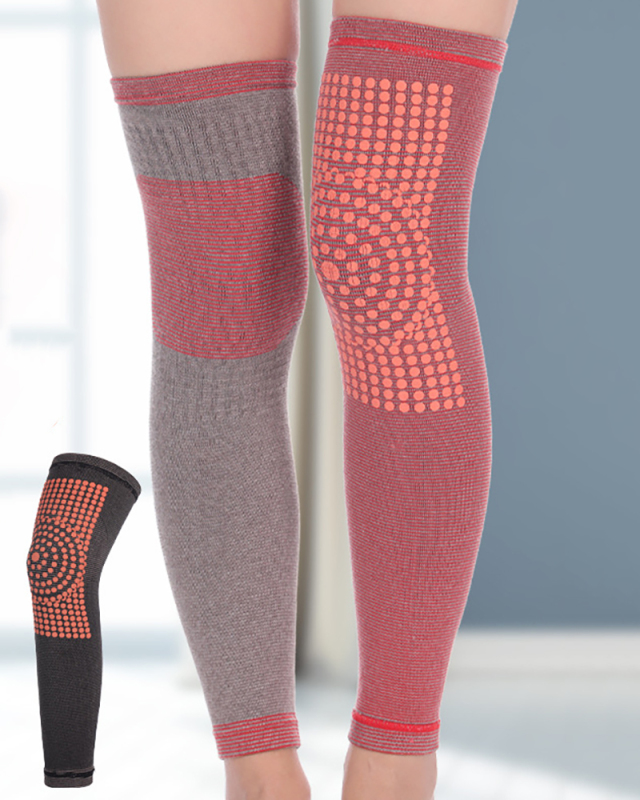 Women Men Winter Knee Warmers Knee Brace Sleeve Leg Thicken Knee Supports Knee Pads Legging Stocking
