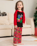 Cute Printed Merry Christmas Family Pajamas