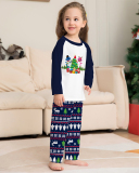 Wholesale Cute Printed Christmas Tree Family Pajamas