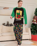 Cute Printed Merry Christmas Family Pajamas