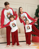 Christmas Home Wear Family Pajamas Sleep Wear Red