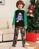 Cute Printed Merry Christmas Family Pajamas