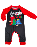 Cute Printed Merry Christmas Family Pajamas