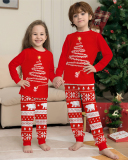 Wholesale Reindeer Printed Family Christmas Pajamas