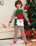 Hot Sale Santa Claus Striped Family Home Wear