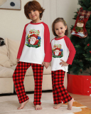 Christmas Home Wear Family Pajamas Sleep Wear Red