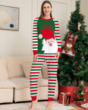 Hot Sale Santa Claus Striped Family Home Wear