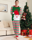 Hot Sale Santa Claus Striped Family Home Wear