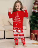 Wholesale Reindeer Printed Family Christmas Pajamas