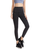 New Style Jean Yoga Sports Slim Leggings Black Deep Gray Blue S-2XL