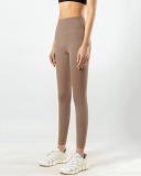 Plus Velvet High Waist Solid Color Slim Leggings Black Blue Coco Yellow S-XL