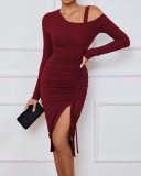 Long Sleeve Slim Elegant Women Hot Fashion Women Dress S-XL