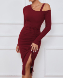 Long Sleeve Slim Elegant Women Hot Fashion Women Dress S-XL