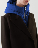 Fashion Women Small Waistcoat Hooded Black Beige Green Blue Orange Rosy S-3XL