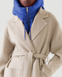 Fashion Women Small Waistcoat Hooded Black Beige Green Blue Orange Rosy S-3XL