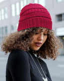 Fall & Winter Warm Hat (Inside Satin Fabric)