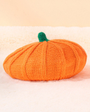 Winter Mom & Kids Halloween Pumpkin Warm Berets Orange
