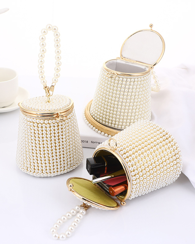 Pearl Cute Women Party Evening Purse