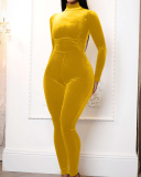 Winter Warm Wholesale Solid Color Jumpsuit S-XL