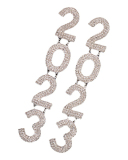 2023 Street Style Diamond Fashion Earring Gold Silver