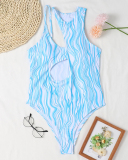 Hot Sale Hollow Out Sexy High Cut One-piece Women Swimsuit S-XL