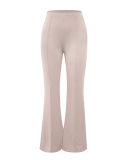 Fashion Women High Waist Solid Color Wide Leg Pants S-XL