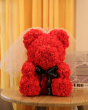 Valentine Decoration HandMade Bear Rose Lovely Teddy Bear Valentine Gift