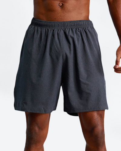 Training Breathable Quick Dry Men's Shorts Light Gray Deep Gray M-3XL