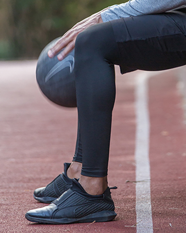 Fitness Men's Pants Elastic Quick Dry Compression Leggings Men's Outdoor Basketball Training Leggings
