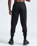 Men's Quick-dry Outside Running Training Sports Pants Black M-2XL