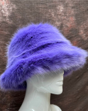 Fashion Colorful Rainbow Warm Winter Bucket Hat