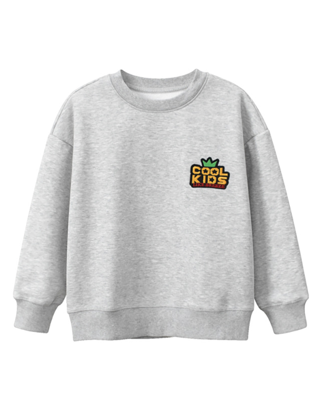 Round Neck Kids Warm Hoodies