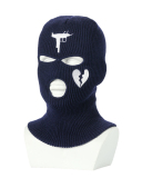 Warm-keeping Knitting Ski Hats Three -hole Hat Outdoor Cycling Mask