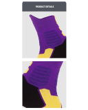 Men's Professional Running Basketball Middle Socks